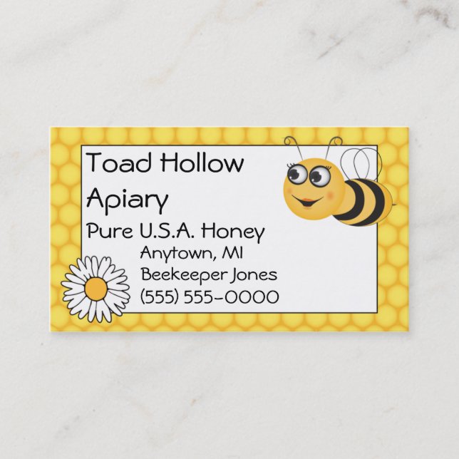 Bee and Daisy Business Card