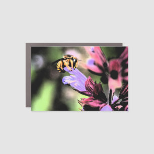 Bee and Flower cmcnm Car Magnet