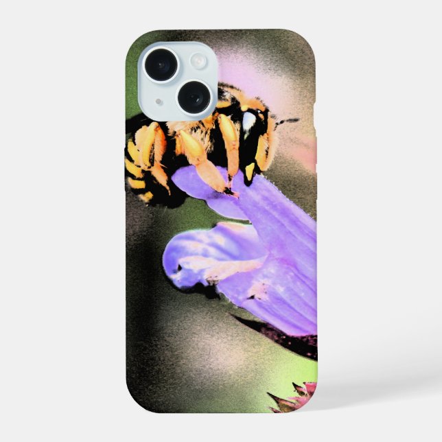 Bee and Flower iphcna Iphone Case (Back)