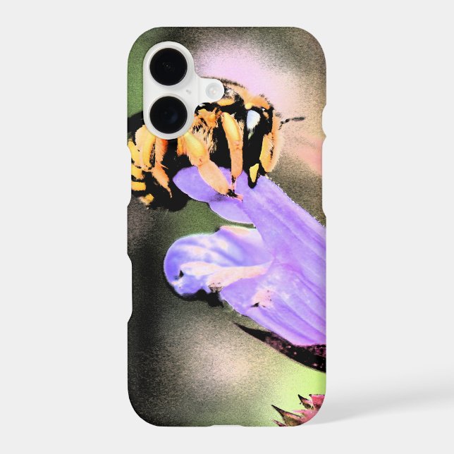 Bee and Flower iphcna Iphone Case (Back)