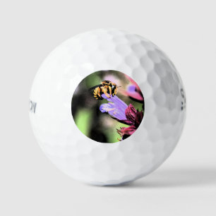 Bee and Flower ssf gbcna Golf Balls