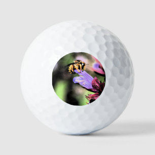 Bee and Flower va gbcna Golf Balls