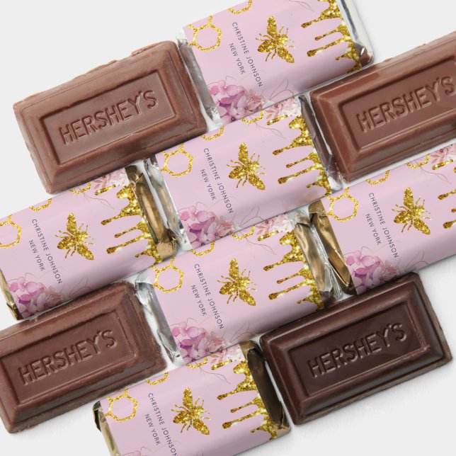 bee and flowers hershey's miniatures (Assorted)