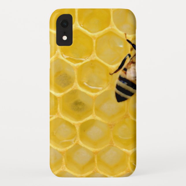 bee and honeycomb Case-Mate iPhone case (Back)
