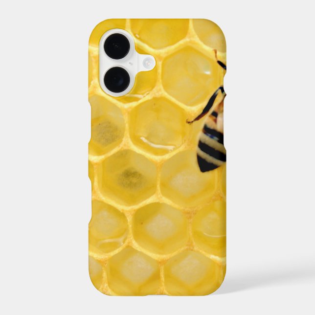 bee and honeycomb iphone case (Back)