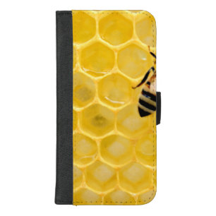 bee and honeycomb iPhone 8/7 plus wallet case