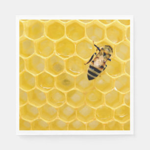 bee and honeycomb napkins