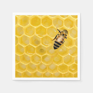 bee and honeycomb napkins