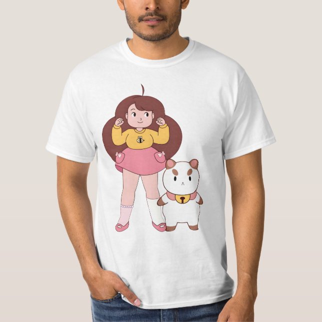 bee and puppycat car funny, T-Shirt (Front)
