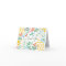 Bee and Wild Flower Thank You Folding Card
