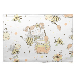 Bee Art Cloth Placemat