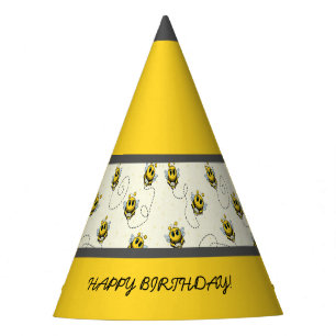 Bee Art Party Hat