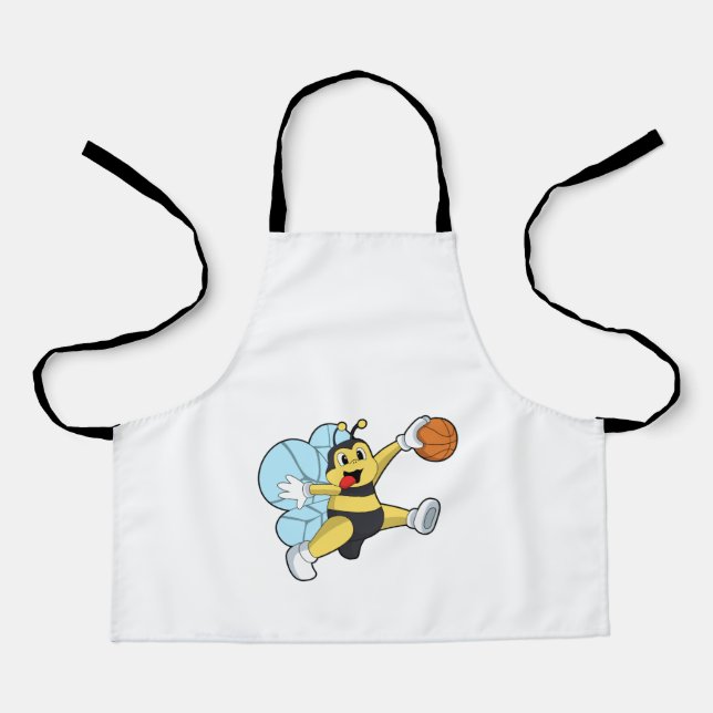 Bee as Basketball player with Basketball Apron (Front)