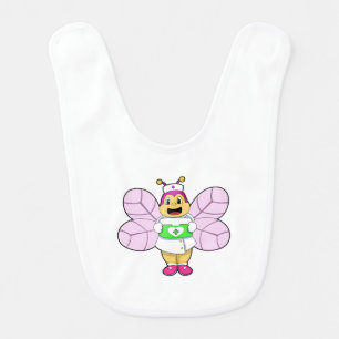 Bee as Nurse with First ait kit Baby Bib