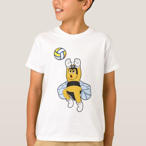 Bee at Volleyball Sports T_Shirt