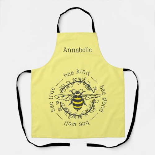 Bee Attitudes Apron