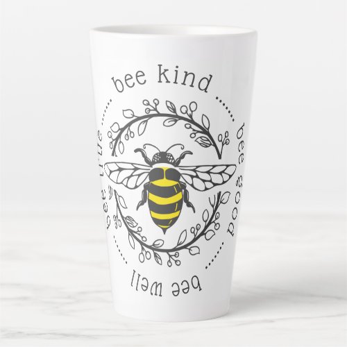 Bee Attitudes Latte Mug