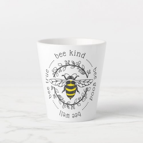 Bee Attitudes Latte Mug