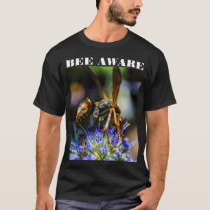 Bee Aware Men's Basic Dark T-Shirt