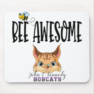Bee Awesome Mouse Pad
