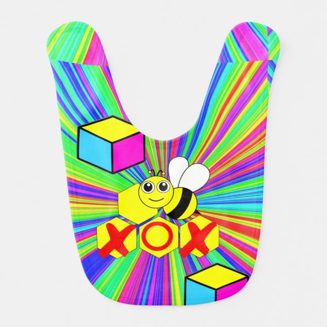 Bee Baby Bib (Front)