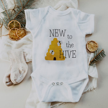 Bee Baby Bodysuit by SugSpc_Invitations at Zazzle