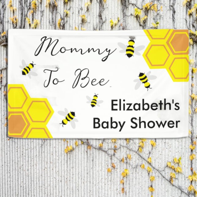 Bee Baby Shower Banner (Creator Uploaded)