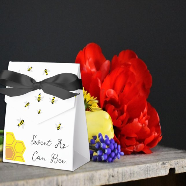 Bee Baby Shower Favor Boxes (Creator Uploaded)