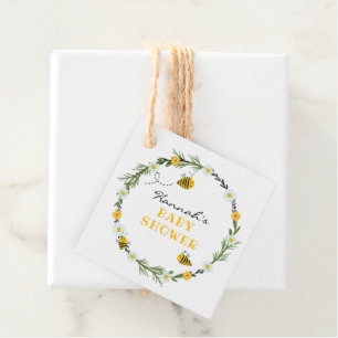 Bee Baby Shower Favor Tags