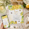 Bee Baby shower gold yellow florals cute 