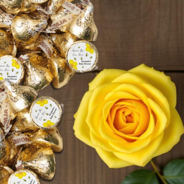 Bee Baby Shower Hershey®'s Kisses® (Creator Uploaded)