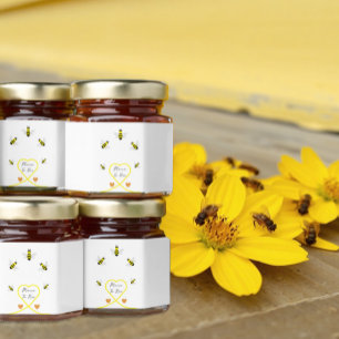 Bee Baby Shower Honey Jar Favors