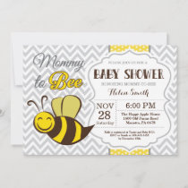 Bee Baby Shower Invitation Bumble Bee