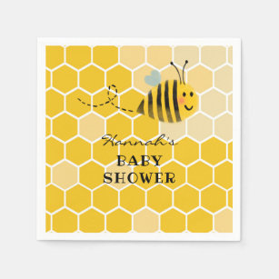 Save the Honey Bees Paper Beverage Napkins - Napkins2go