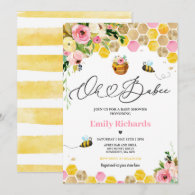 Bee Baby Shower Oh Babee Mommy To Bee Baby Shower Invitation