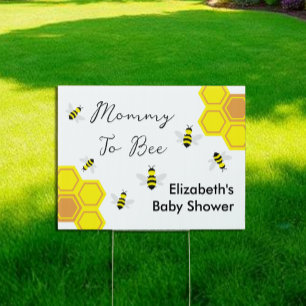 Bee Baby Shower Sign