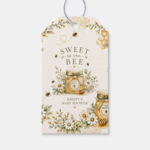 Bee Baby Shower Sweet As Can Bee Gender Neutral  Gift Tags