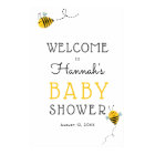 Bee Baby Shower Welcome Sign
