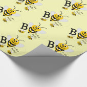 Bee Baby Wrapping Paper (Corner)