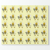Bee Baby Wrapping Paper (Flat)