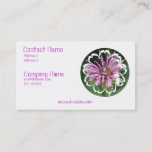 Bee Balm Flowers Business Card