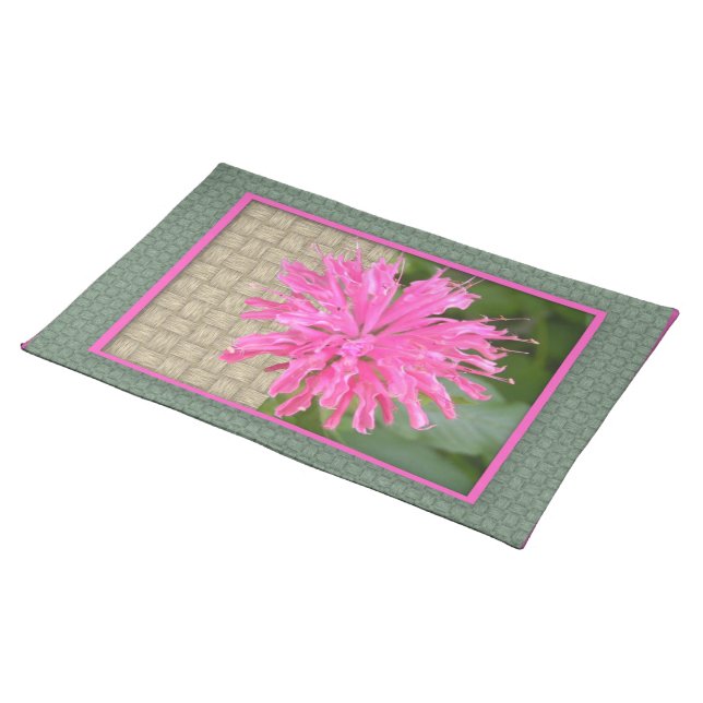 Bee Balm Placemat (On Table)