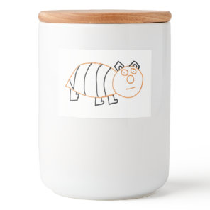Bee Bear Food Label