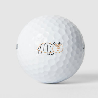 Bee Bear Golf Balls