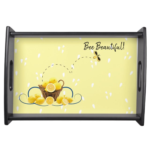 Bee Beautiful Serving Tray (Front)