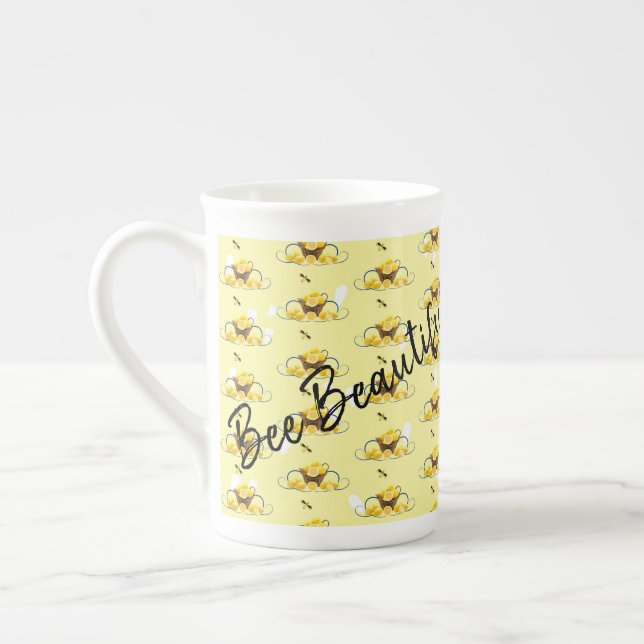 Bee Beautiful Specialty Mug (Left)
