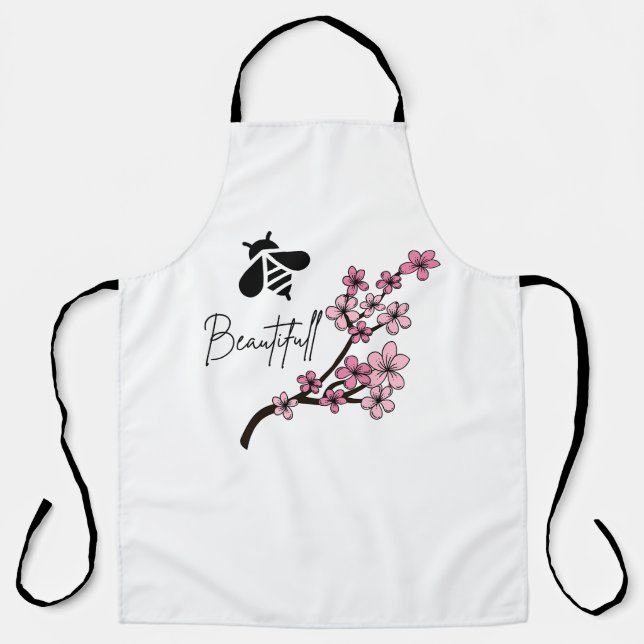 bee beautifull apron (Front)