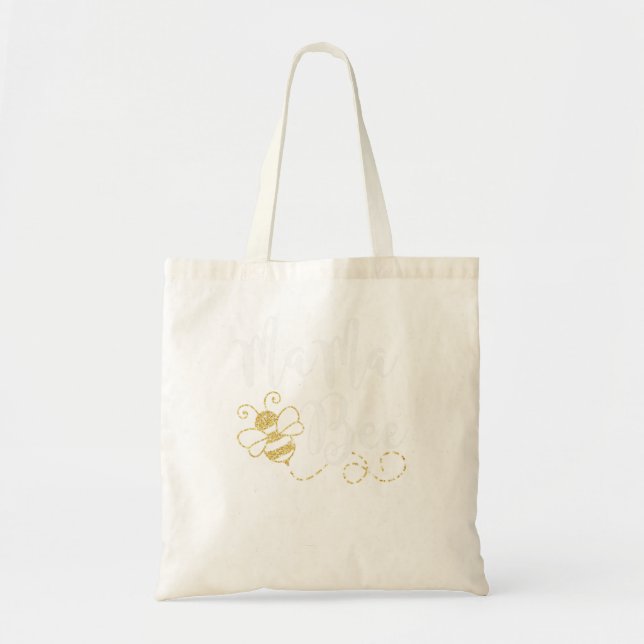 Bee Beekeeper Birthday Bee Family Mama Bee Mom Mot Tote Bag (Front)