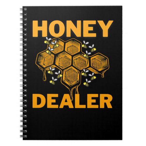 Bee Beekeeper Honey Dealer Beekeeper Bee Lover Hon Notebook