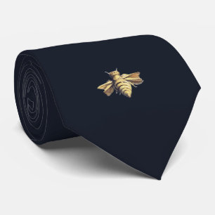 Bee - Beene - navy Neck Tie
